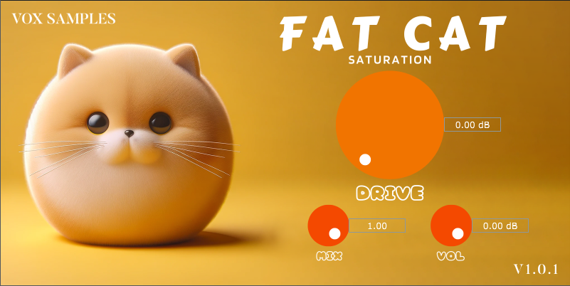 Fat Cat Saturation Plugin 肥猫饱和器