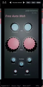 JuQA Solutions Auto Wah v1.0.1 VST3 AU WiN MAC
