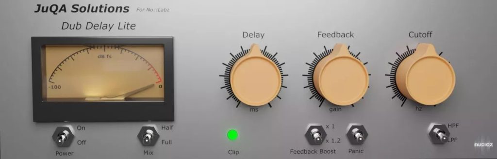 JuQA Solutions Dub Delay Lite v1.0.2 VST3 AU WiN MAC