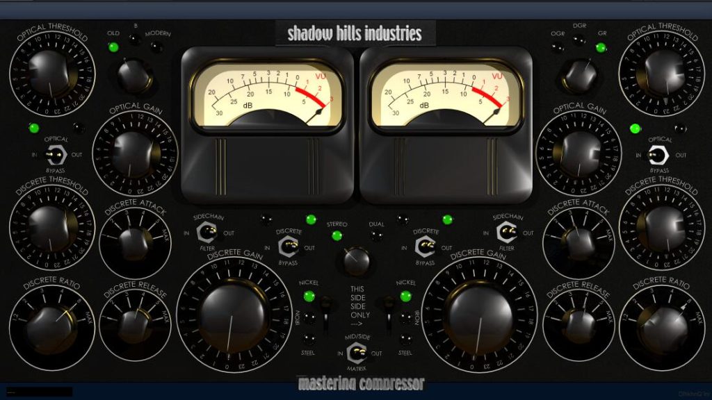 SDC–Stereo Double Compressor 仿插件联盟影山母带压缩器