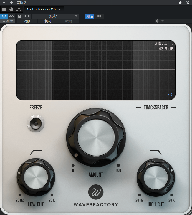 图片[1]-多频段侧链压缩器-Wavesfactory Trackspacer v2.5.10-MAC-声链工坊
