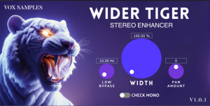 声音拓宽Wider Tiger Stereo Enhancer Plugin WIN MAC-声链工坊