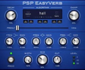 PSPaudioware PSP EasyVerb v2.0.0-R2R-声链工坊