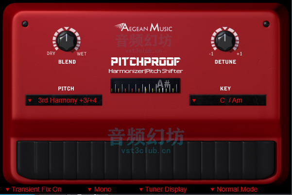 Aegean Music Pitchproof v1.1 x64 x86 VST AU AAX WiN MAC