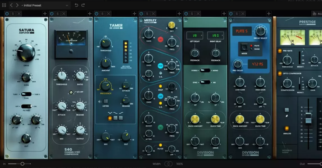 图片[1]-通道条-NoiseAsh Audio Prestige Racks v1.2.4 VST3 AAX-声链工坊