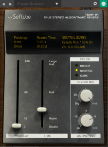 立体声算法混响-Softube TSAR-1R Reverb v2.5.9-R2R-声链工坊
