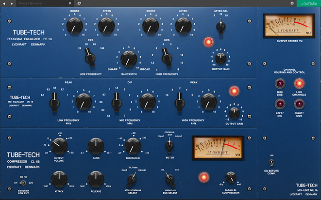 图片[1]-均衡/压缩-Softube Tube-Tech Classic Channel Mk II v2.5.9-R2R-声链工坊