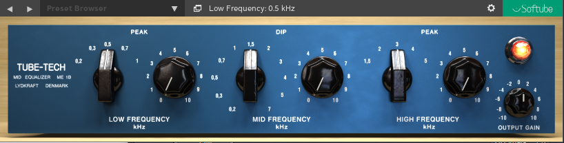 图片[1]-被动式均衡器-Softube Tube-Tech ME 1B v2.5.9-R2R-声链工坊