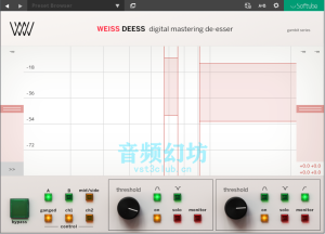 消除齿音Softube Weiss Deess v2.5.9-R2R-声链工坊