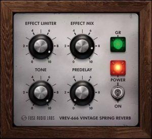 弹簧混响-Fuse Audio Labs VREV-666 (Vintage Spring Reverb) v2.7.0-声链工坊