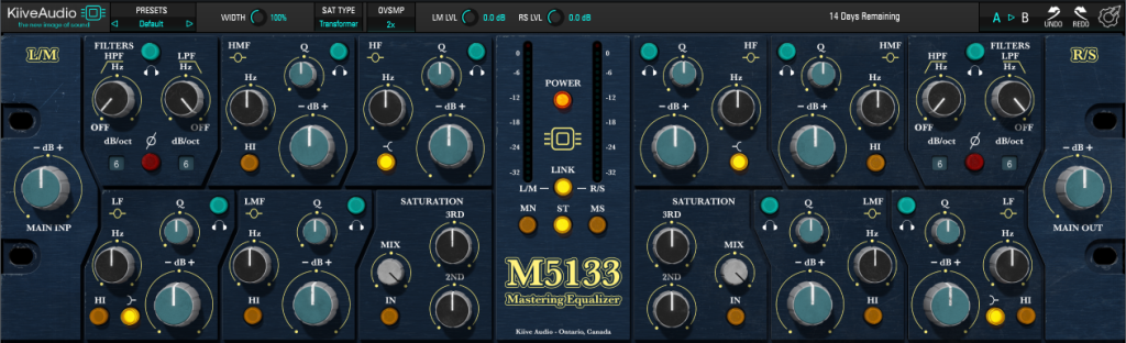 图片[1]-均衡器-Kiive Audio M5133 Incl Keys v1.0.3 WiN/MAC-BUBBiX-声链工坊