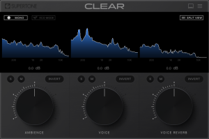 智能降噪去混响人声分离工具-Supertone Clear v1.1.1 VST3-MOCHA-声链工坊