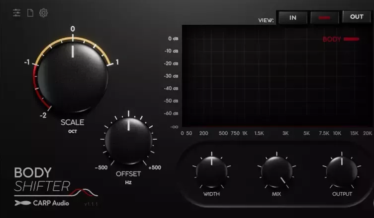 图片[1]-快速频谱处理插件 | CARP Audio Body Shifter v1.1.1 WIN版-声链工坊