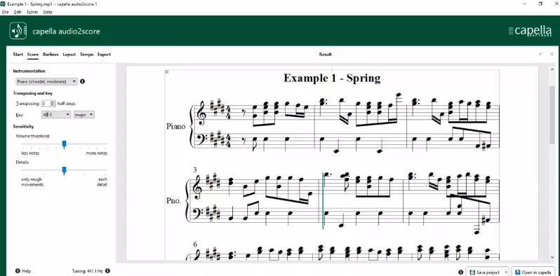 图片[1]-音频转乐谱软件 | Capella Audio2score Pro v5.0 WIN-声链工坊
