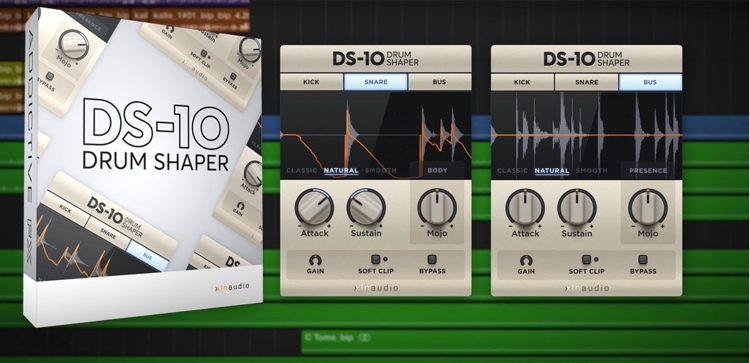图片[1]-鼓组瞬态处理插件 | XLN Audio DS-10 Drum Shaper v1.3.1 WIN&MAC U2B-声链工坊
