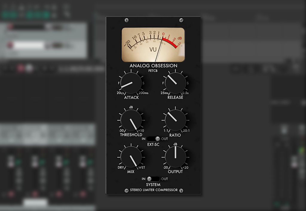 图片[1]-FET限制器/压缩器-Analog Obsession FetCB v1.0 VST3 AU AAX WiN macOS-声链工坊