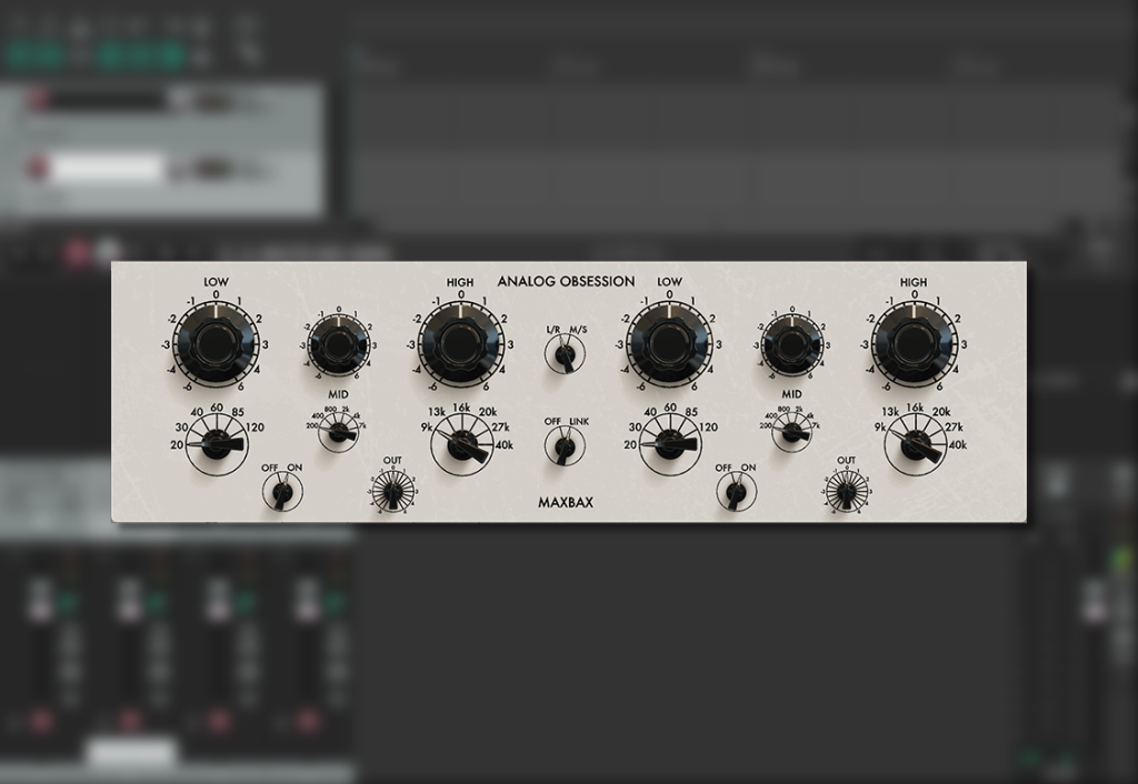 图片[1]-Baxandall均衡器-Analog Obsession MAXBAX v2.0 VST VST3 AU AAX WiN MAC-声链工坊