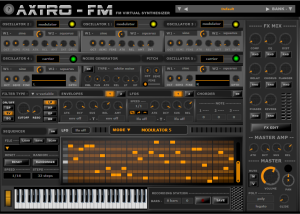 FM合成器音源 | Psytrance Plugins AXTRO-FM v1.0 WIN&MAC U2B-声链工坊