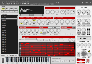 多功能采样合成器 | Psytrance Plugins AXTRO-MS v1.0 WIN&MAC U2B-声链工坊