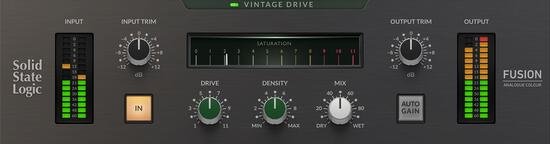 图片[1]-SSL谐波饱和音染插件 | Solid State Logic Fusion Vintage Drive v1.0.24 WIN-声链工坊