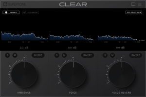 去噪去混响语音分离器-Supertone Clear v1.1.1 VST3-MOCHA-声链工坊