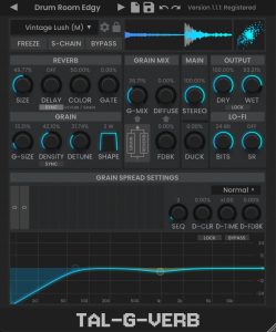 高品质混响插件 | Togu Audio Line TAL-G-Verb v1.2.9 WIN&MAC U2B-声链工坊