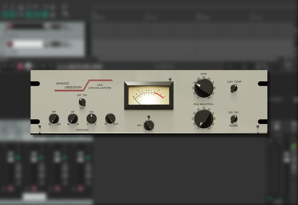 图片[1]-光学限幅压缩器-Analog Obsession LALA v3.1 VST VST3 AU AAX WiN macOS-声链工坊