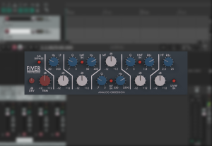 多功能五频段均衡器-Analog Obsession FIVER v4.0 VST VST3 AU AAX WiN macOS-声链工坊