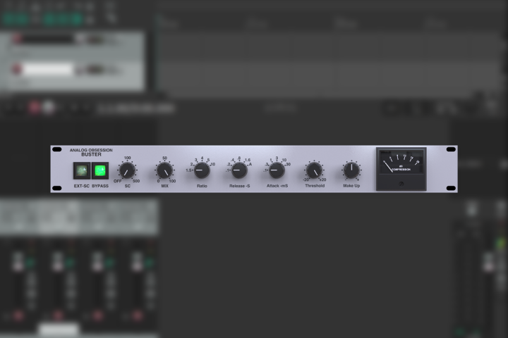 图片[1]-总线压缩器-Analog Obsession BUSTER v7.0 VST VST3 AU WiN MAC-声链工坊