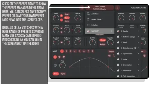 延迟效果器-Aqusmatiq Dedalus Delay v1.1.0 Patched Incl. Keygen-MOCHA-声链工坊