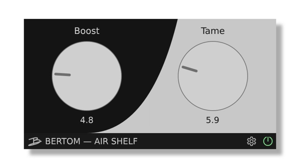 图片[1]-动态均衡器-Bertom Audio Air Shelf (Dynamic EQ) v1.2.7 x64 x86 VST3 AU AAX LiNUX WiN MAC-声链工坊