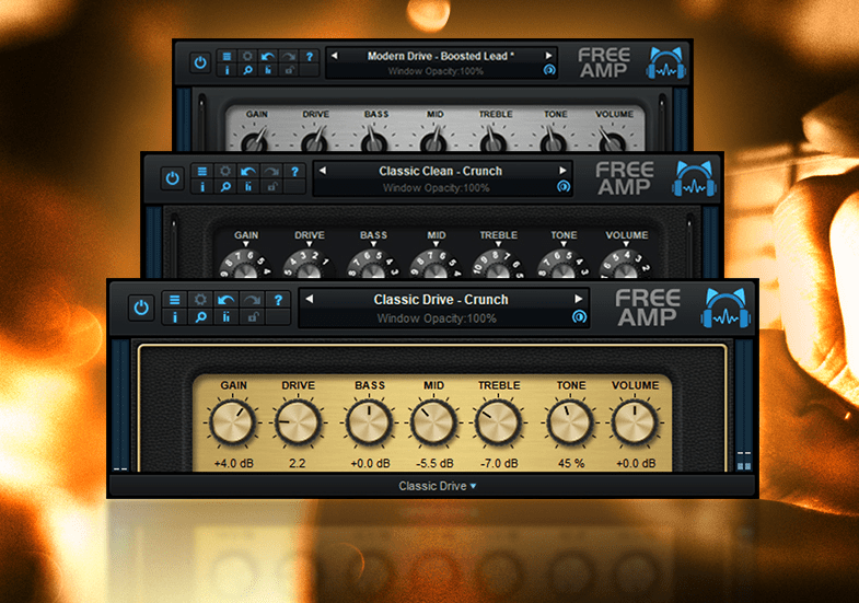 图片[1]-吉他放大器-Blue Cat Audio Blue Cat’s Free Amp v1.3 x64 x86 VST VST3 AU AAX WiN MAC-声链工坊