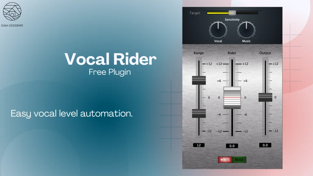 图片[1]-动态控制-Diego Ortega Casa Occidente Vocal Rider (Vocal Level Automation) v0.0.3 VST3 AU STANDALONE WiN MAC-声链工坊