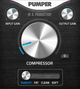 压缩-W. A.Production – Pumper Compressor.v1.0.1.VST.VST3.AU.MAC.WIN-声链工坊