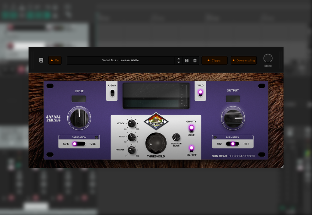 图片[1]-母带总线压缩器-Safari Pedals – Sun Bear Compressor v1.1.2025 VST3, AAX x64 [31.03.2025]-一键安装-声链工坊