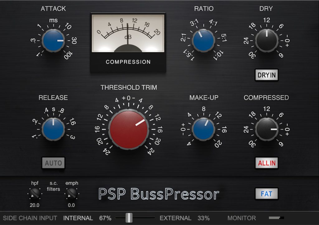 图片[1]-压缩器-PSPaudioware PSP BussPressor v2.0.0 PROPER-R2R-声链工坊