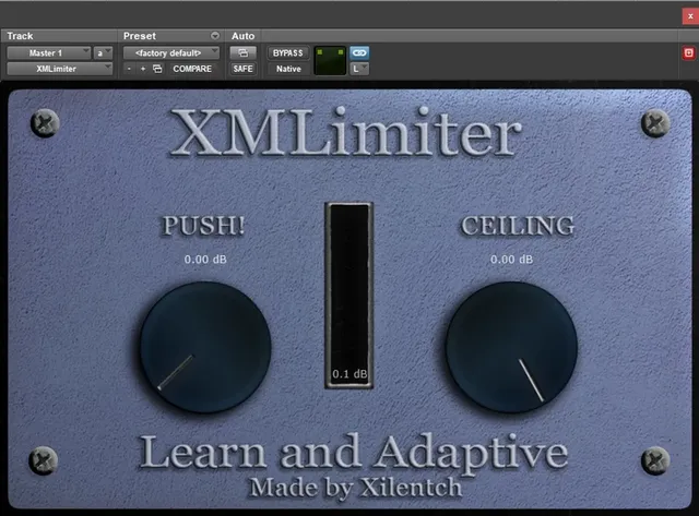 图片[1]-限制器-Xilentch XMLimiter V3 (Final Mastering Peak Limiter) v3.0 VST3 AU AAX WiN MAC-声链工坊