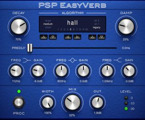 混响-PSPaudioware PSP EasyVerb v2.0.1-R2R-声链工坊