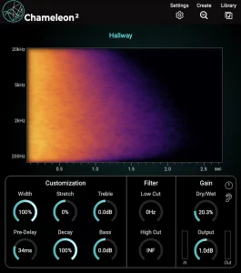 智能混响建模插件-Accentize Chameleon v2.1.5-R2R-声链工坊