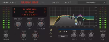 图片[1]-混响 – Samplicity Gemini BM7 v1.0.8-声链工坊