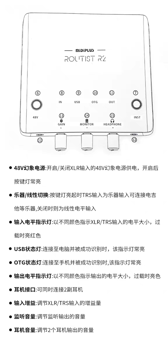 图片[8]-迷笛R2 USB电脑外置声卡直播K歌录音-声链工坊