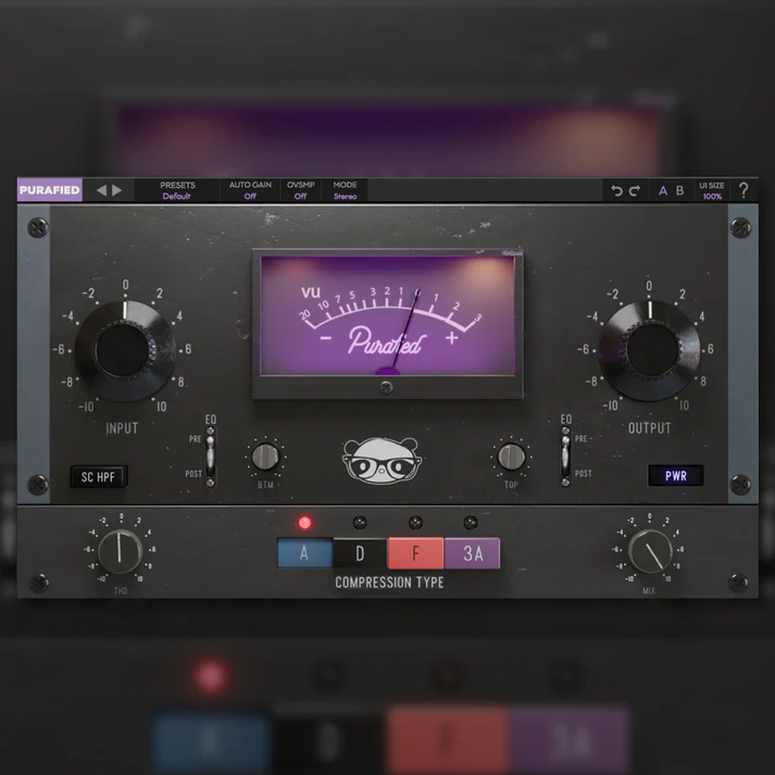 图片[1]-Purafied VU Compressor：一插件四款传奇 VU 压缩，带 THD 谐波染色