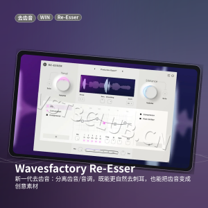 去齿音-Wavesfactory Re-Esser v1.0.1-声链工坊