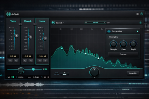 Accentize dxSplit V1.0.0｜对白分离与降噪混响控制插件-声链工坊