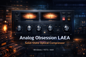 Analog Obsession LAEA ｜复古光学压缩器插件 for Windows-声链工坊