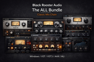 Black Rooster Audio The ALL Bundle 3.2.0 WIN｜复古硬件风混音插件全家桶-声链工坊