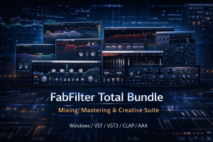 FabFilter Total Bundle for Windows｜2026.3.16 创意效果器套装-声链工坊