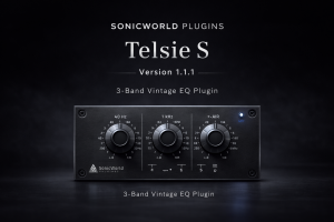 SonicWorld Telsie S v1.1.1 均衡器插件-声链工坊
