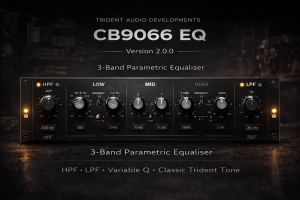 Trident CB9066 EQ v2.0.0 参数均衡插件-声链工坊